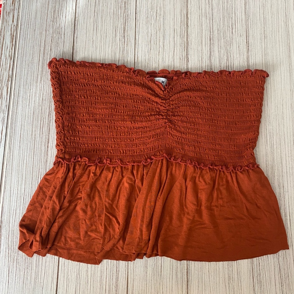 Hollister strapless beach top size medium